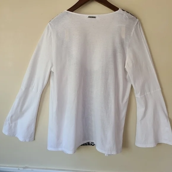 Michael Kors V-Neck Long Sleeve Tunic‎ - Picture 6 of 7